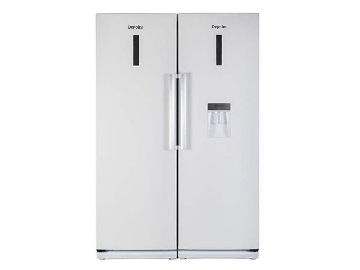 یخچال فریزر دوقلو دیپوینت مدل D4S نقره ای